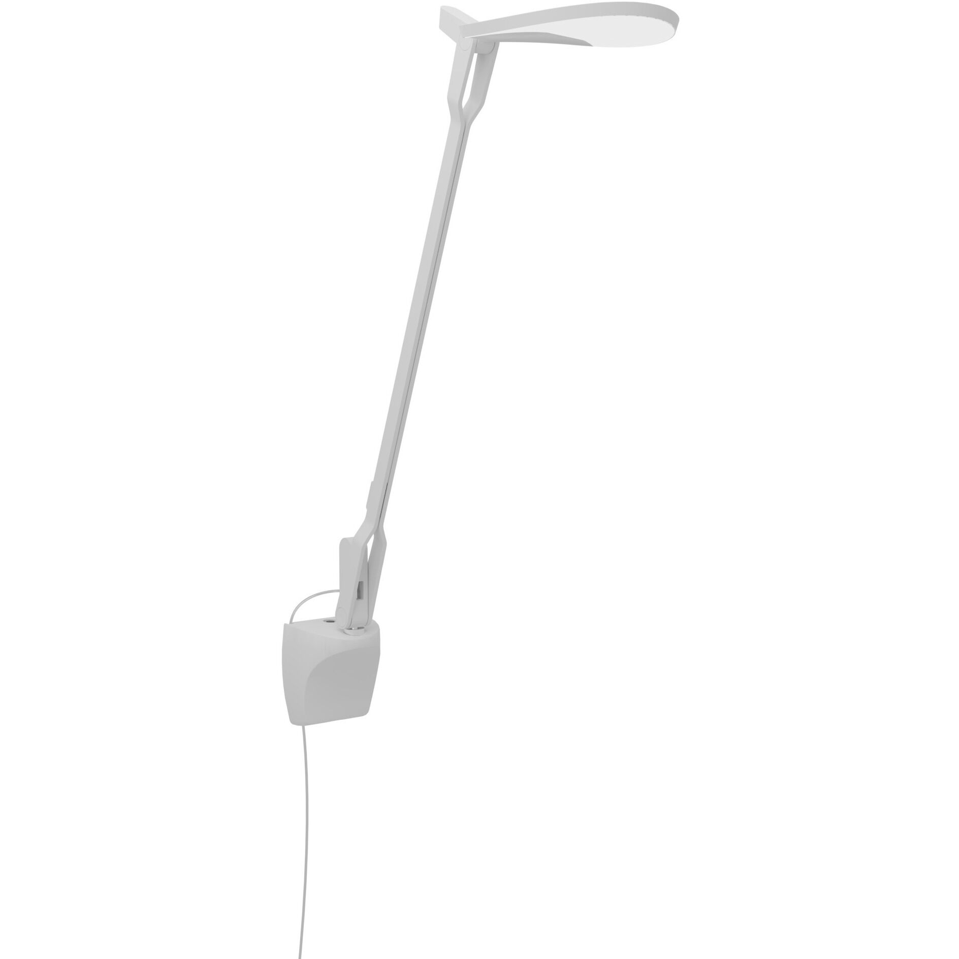 Splitty Wall Mount Desk Lamp Wall Light in Matte White
